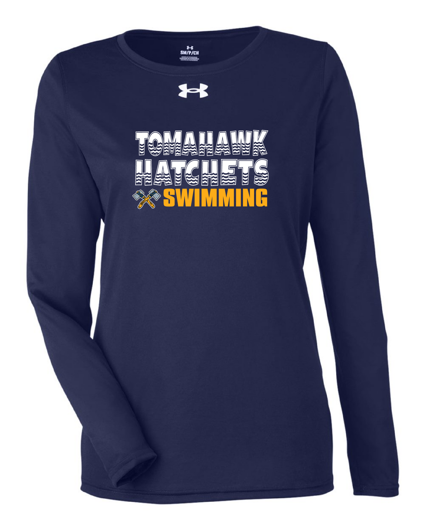 Ladies Swim UA Long Sleeve Tee