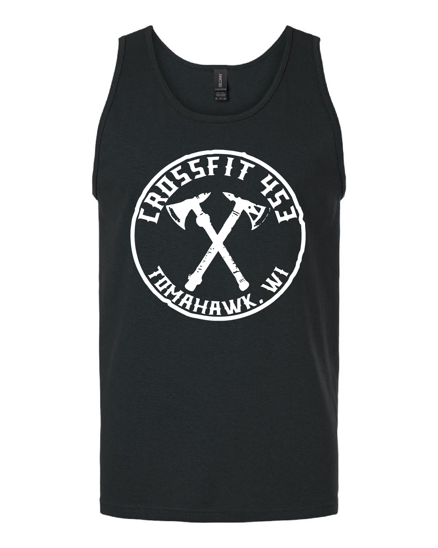 Mens Black CROSSFIT 453 tank