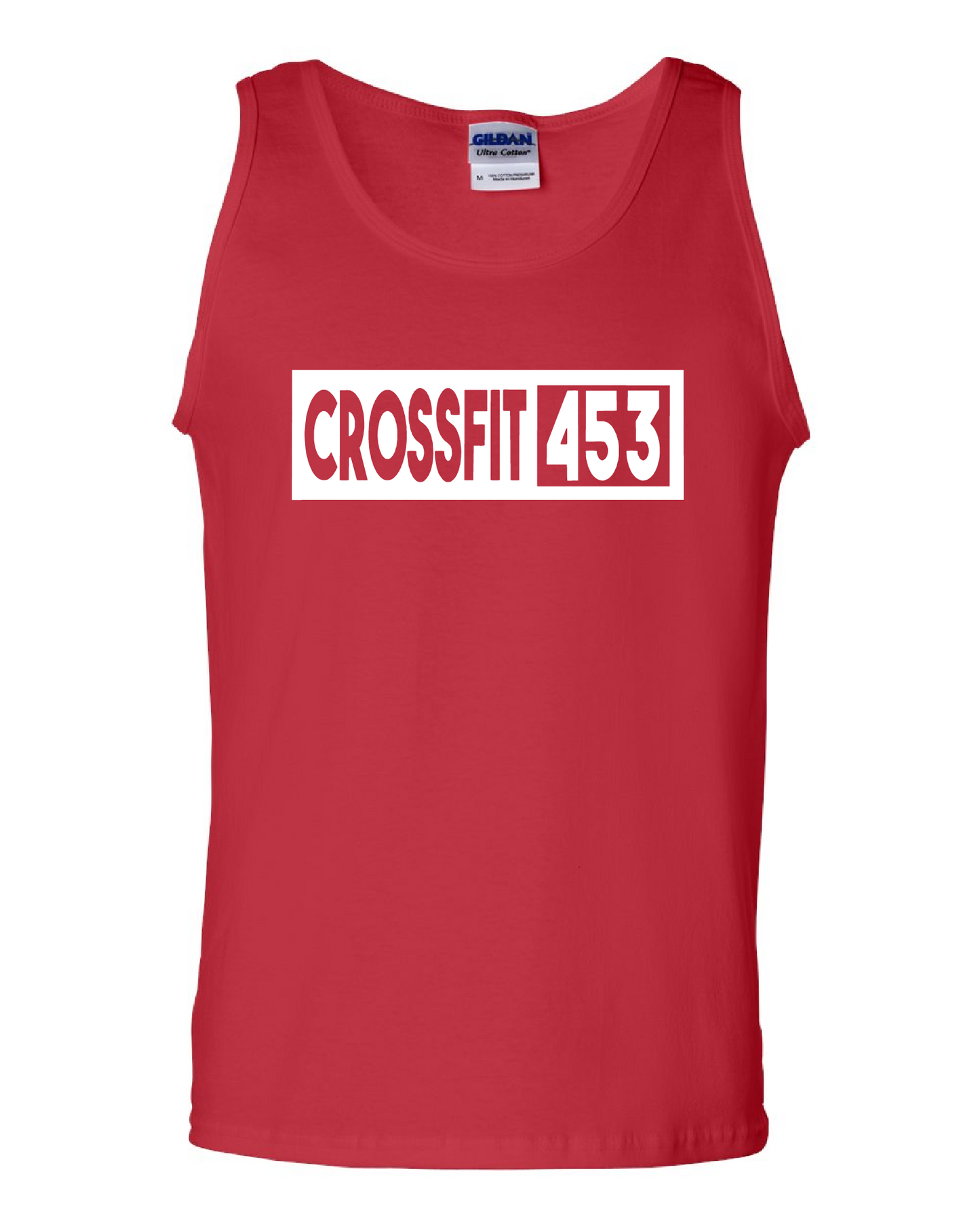 Mens Red CROSSFIT 453 tank