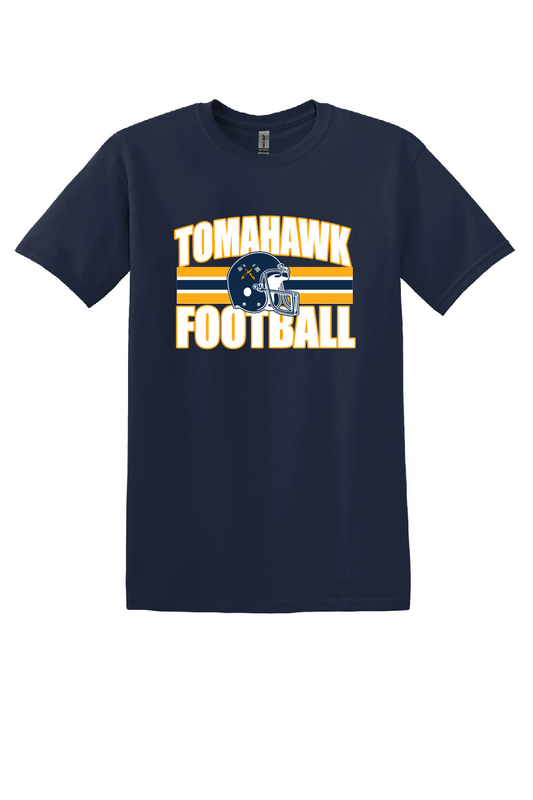 Tomahawk Football Tee