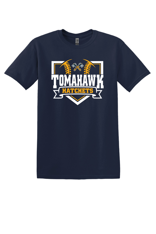 Tomahawk Baseball Unisex Tee
