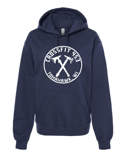 Navy Blue Hooded Sweatshirt