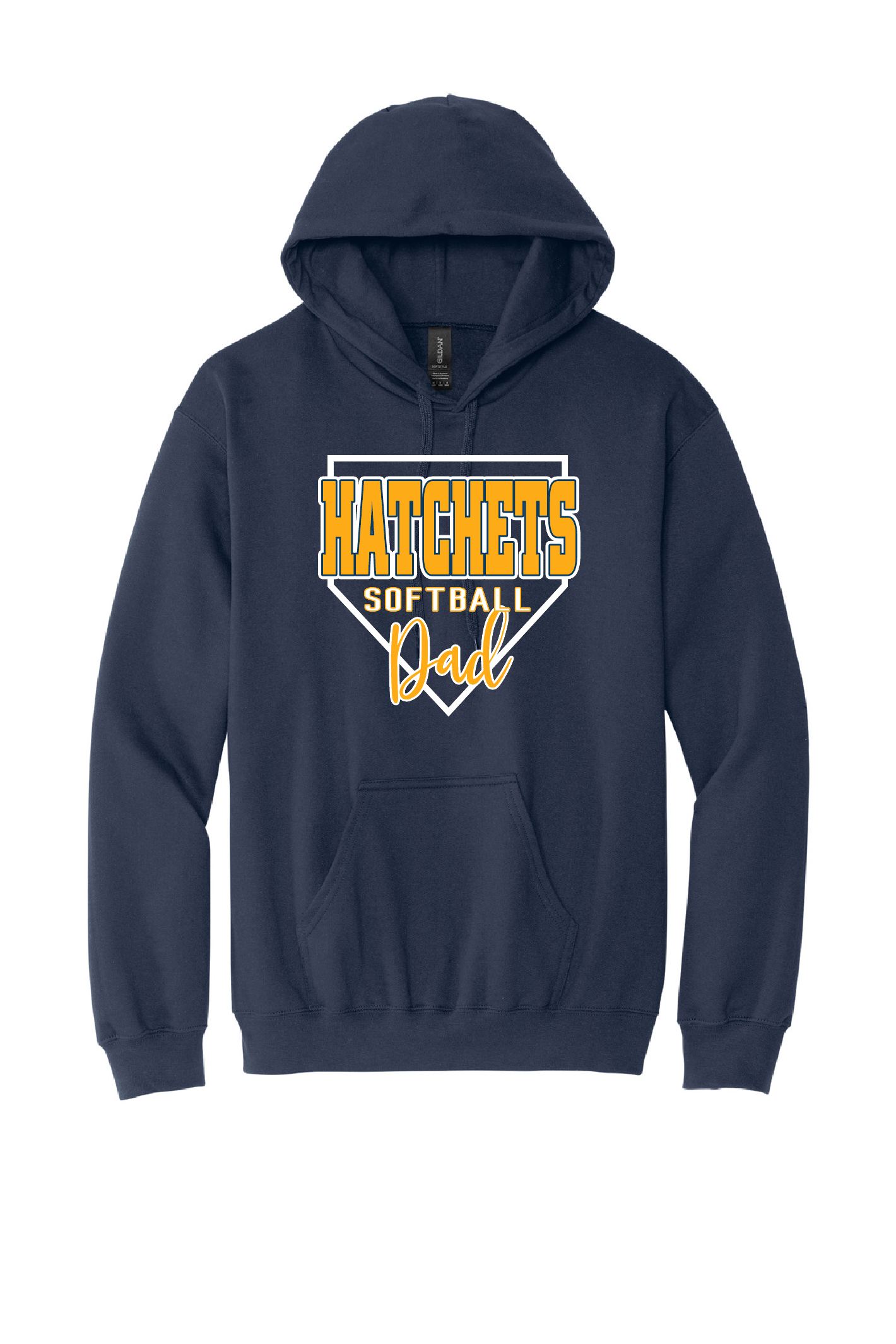 Tomahawk Softball Dad Hoodie