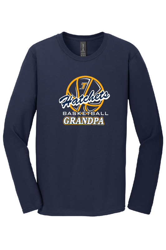 Hatchets Basketball Grandpa Long Sleeve