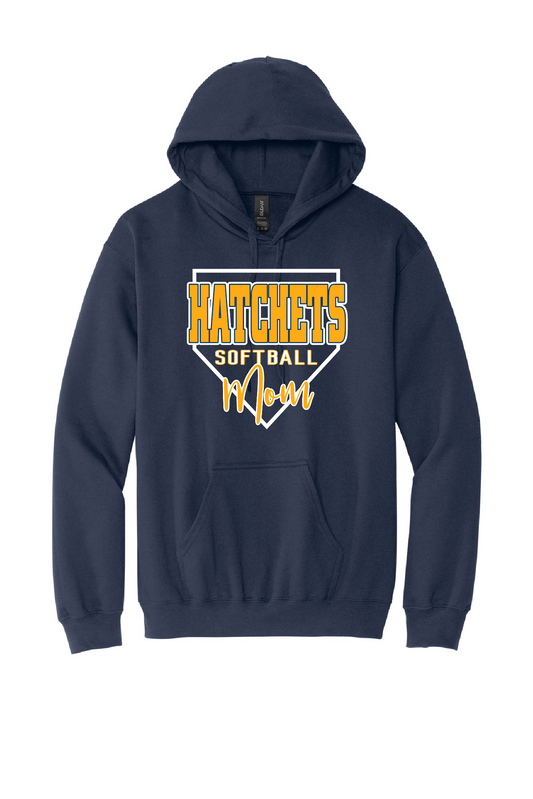Tomahawk Softball Mom Hoodie