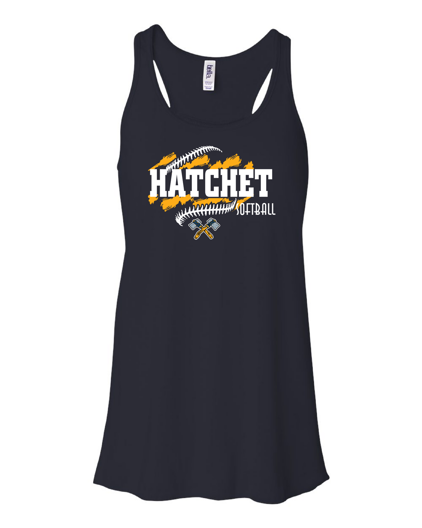 THS Softball Ladies Racerback Tank
