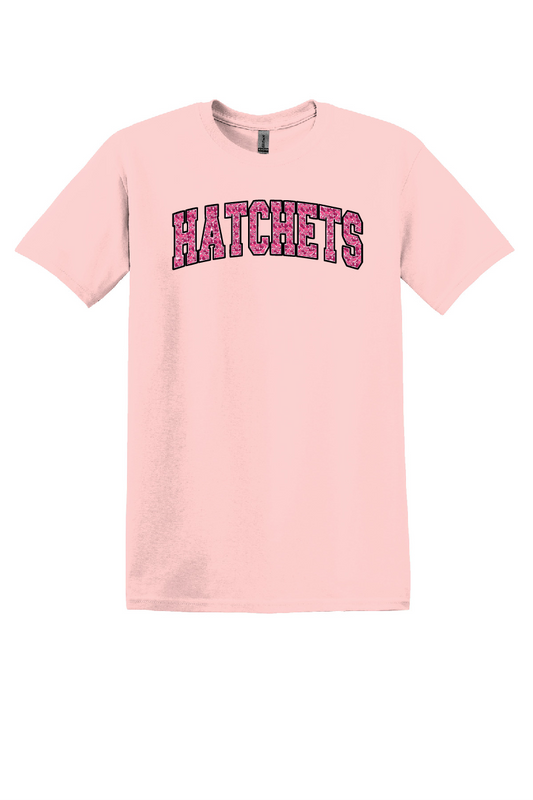 Pink Camo Hatchets Tee