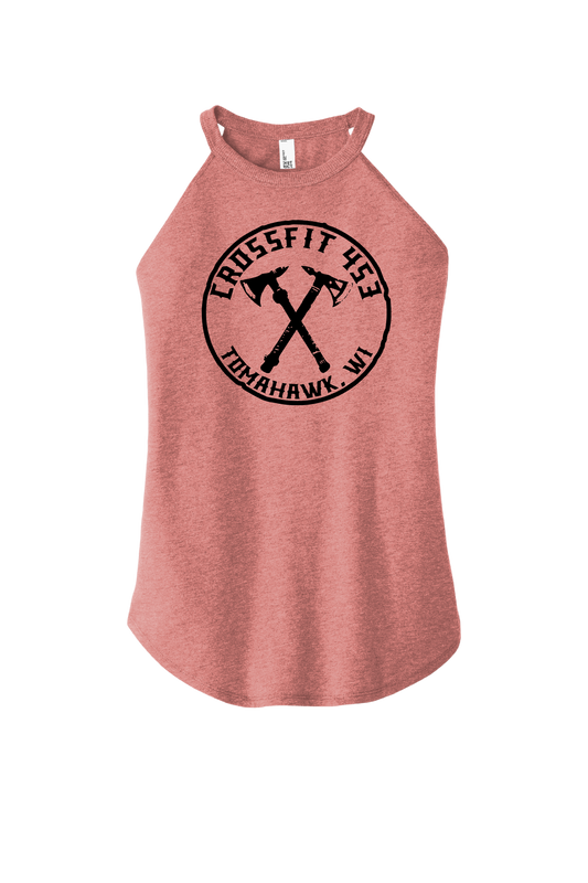 Womens Pink Rocker Tank