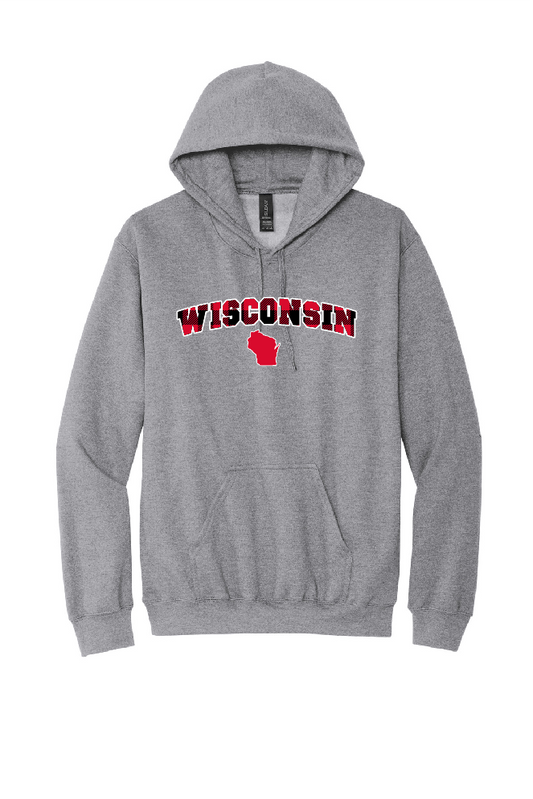 Plaid Wisconsin Hoodie