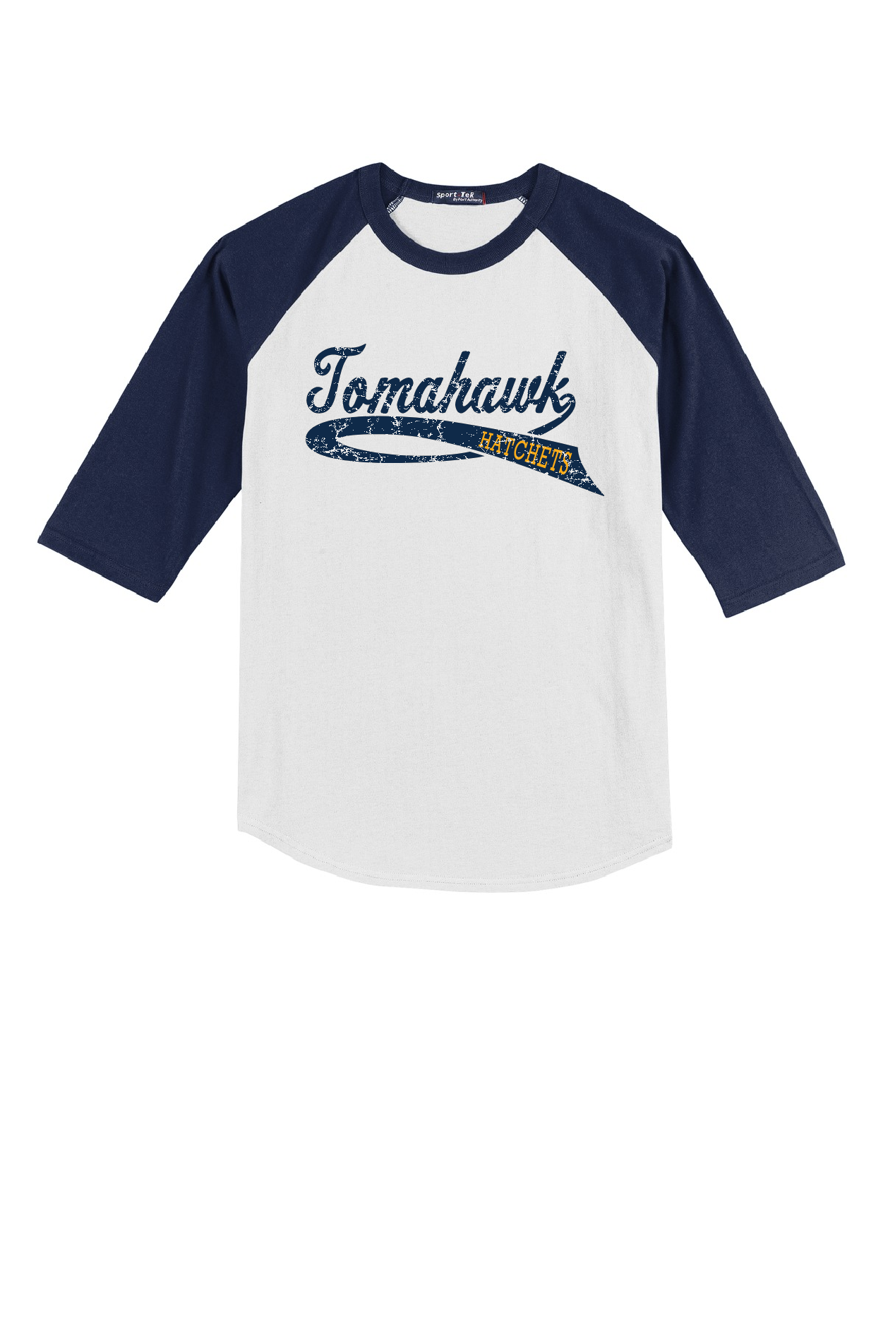 Navy Raglan T Shirt