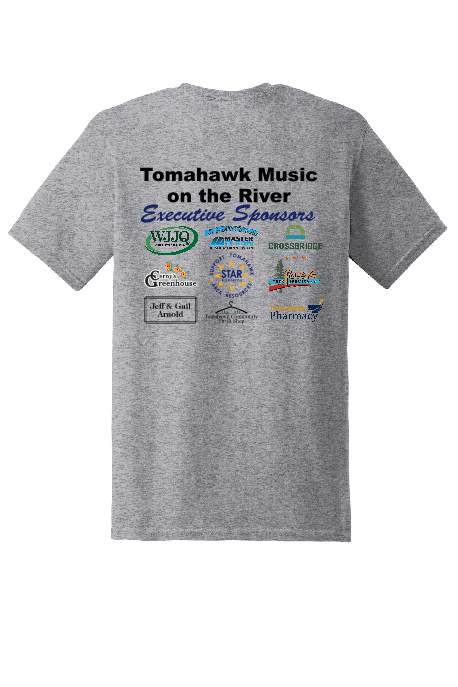 Tomahawk Music on the River T Shirt