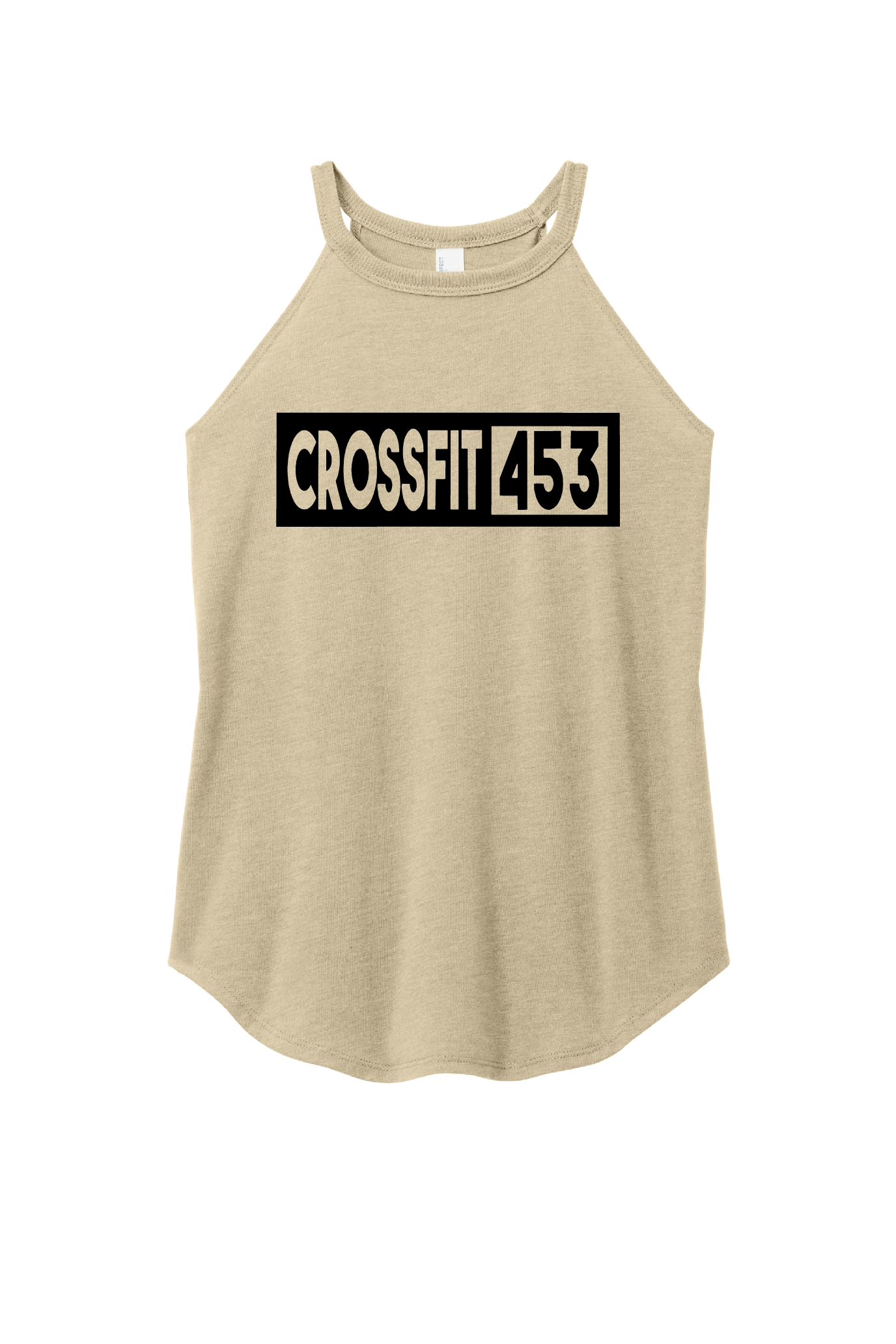 Womens Tan Rocker Tank