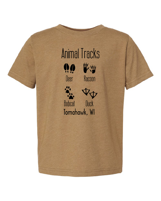 Animal Tracks Toddler T Shirt