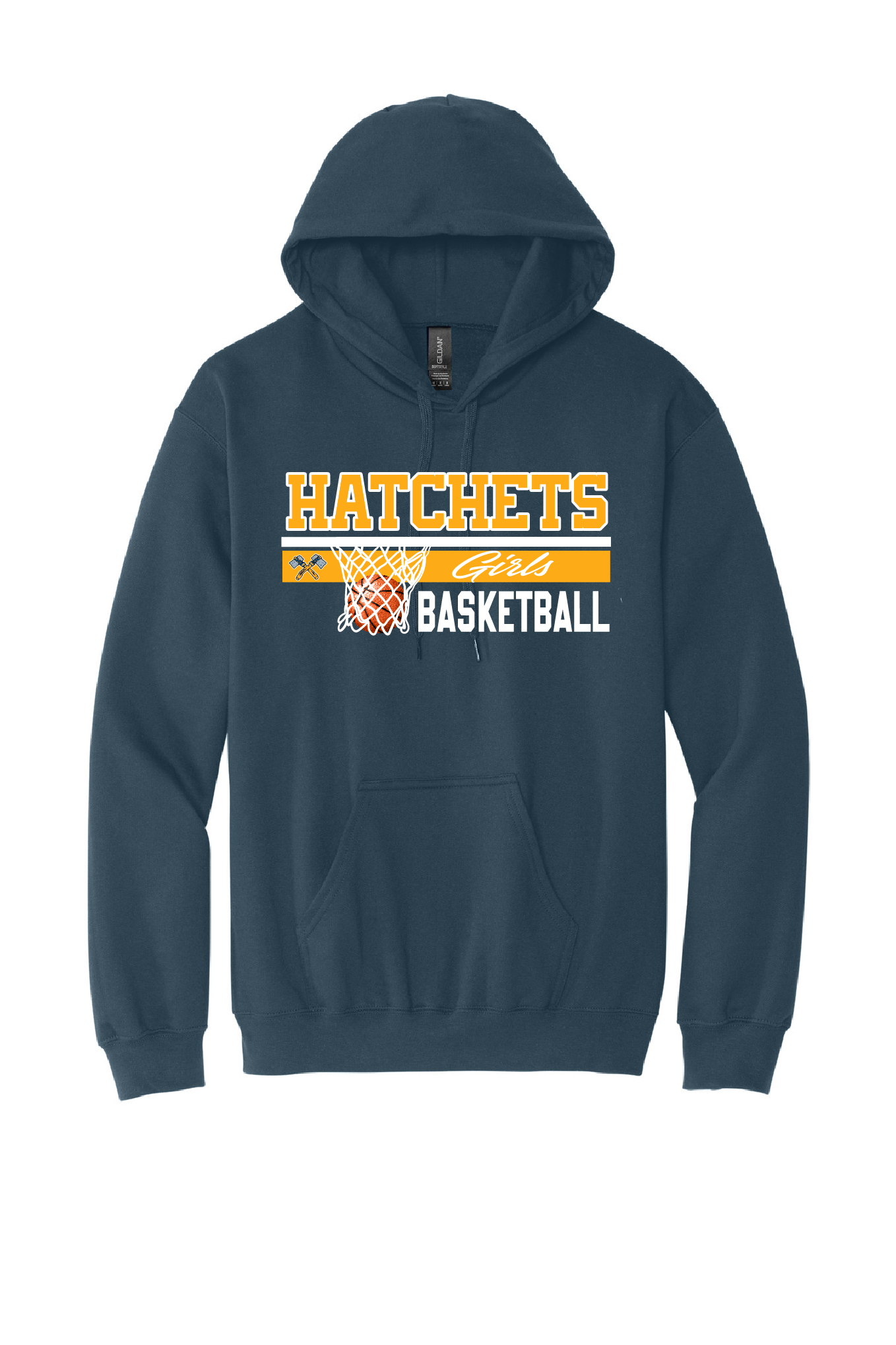Unisex Girls Basketball Hoodie