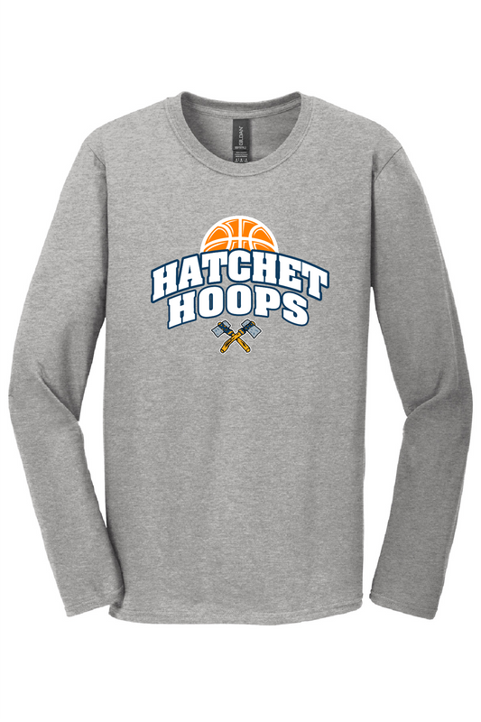 Unisex Hatchet Hoops Long Sleeve Tee