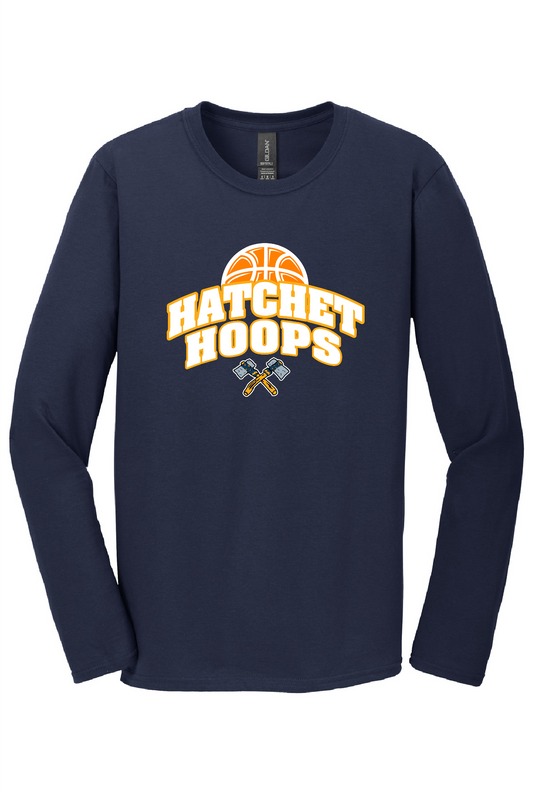 Hatchet Hoops Youth Long Sleeve Tee