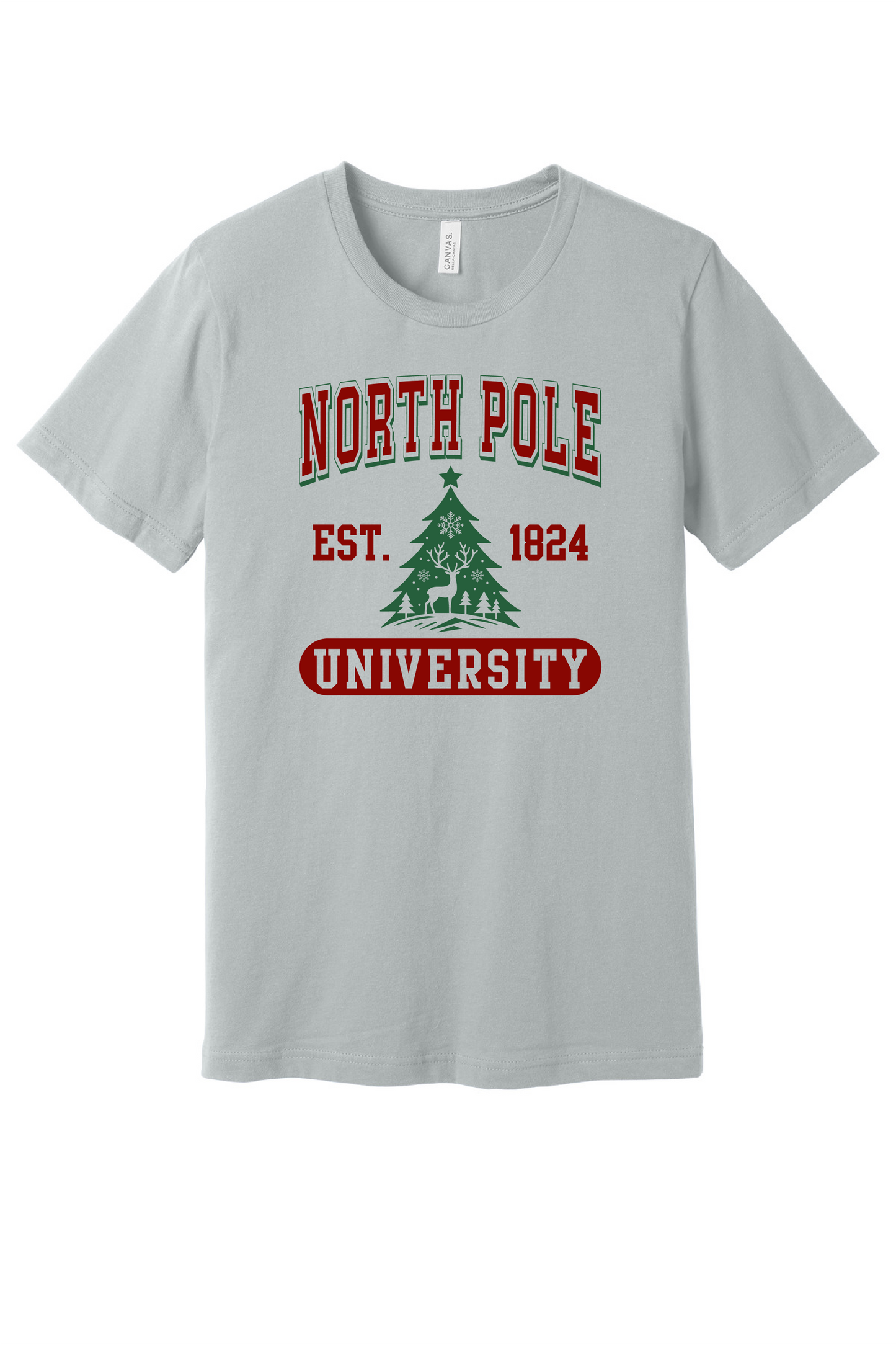 North Pole University T Shirt