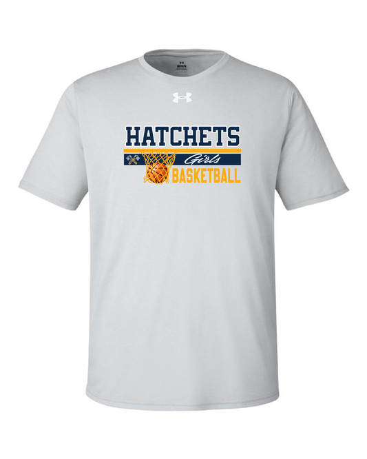 Unisex Girls Basketball UA Short Sleeve Tee