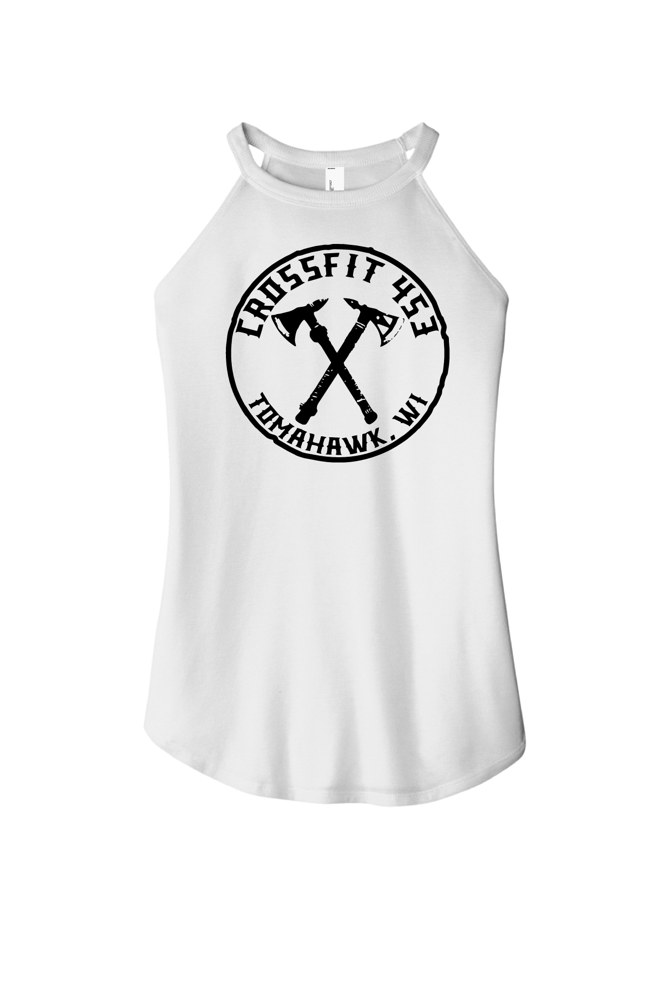 Womens White Rocker Tank