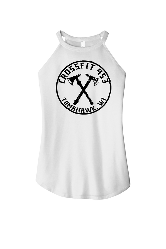 Womens White Rocker Tank