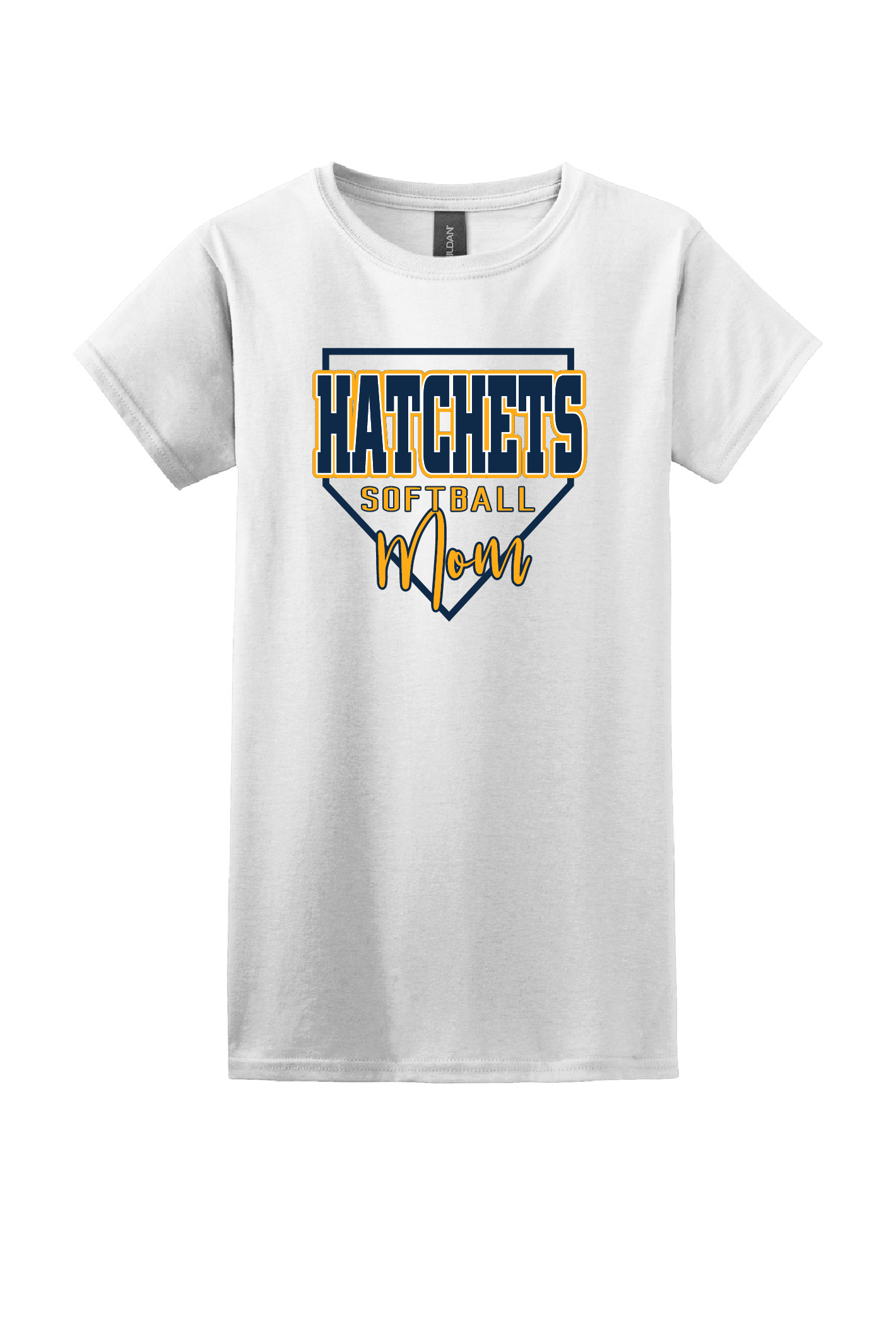 Tomahawk Softball Mom Ladies Tee