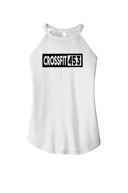 Womens White Rocker Tank