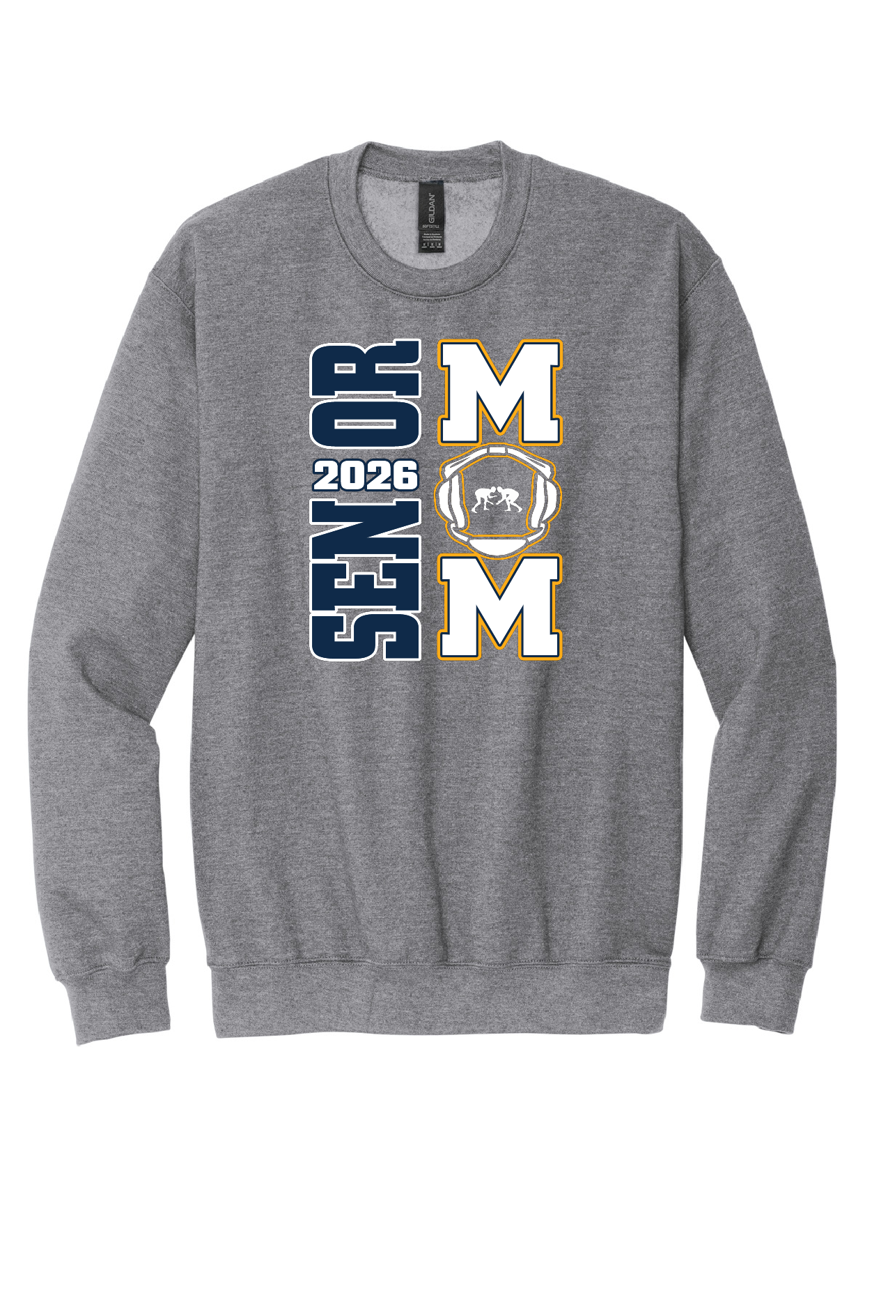 Wrestling Senior Mom Crewneck