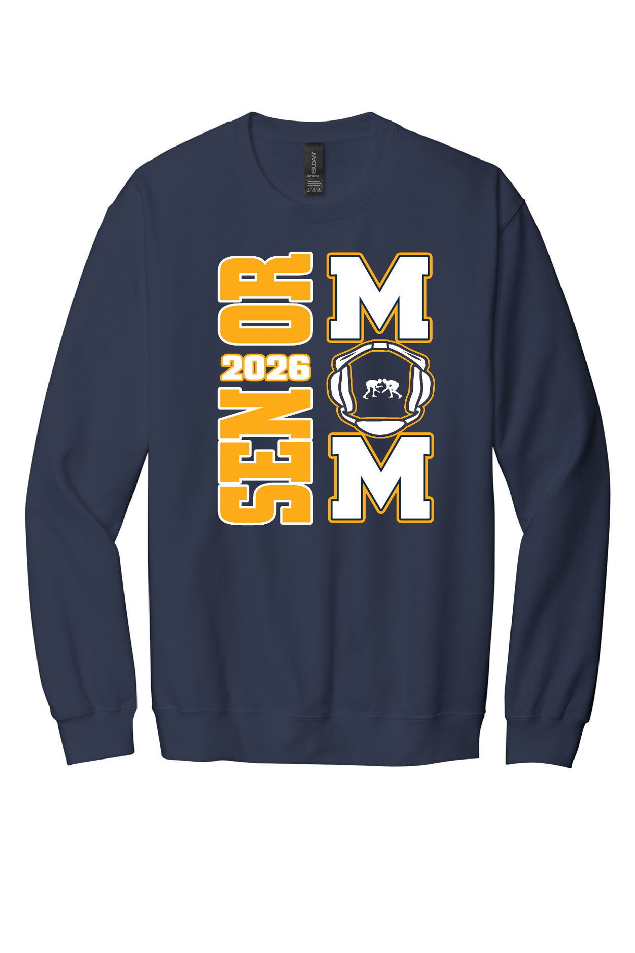 Wrestling Senior Mom Crewneck