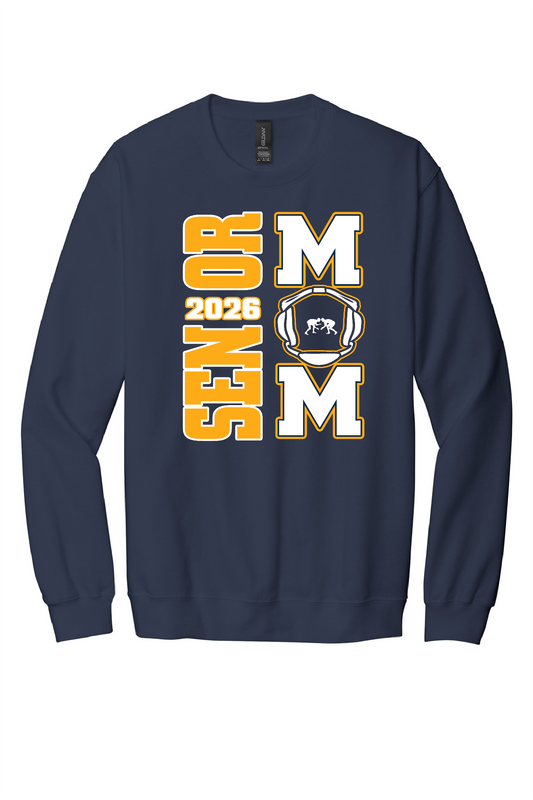 Wrestling Senior Mom Crewneck