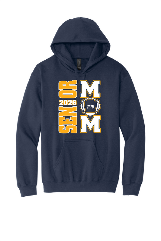 Wrestling Senior Mom Hoodie