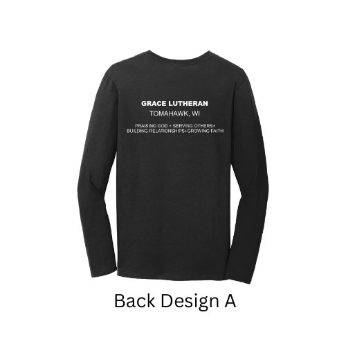 Black Grace Lutheran Long Sleeve T-Shirt