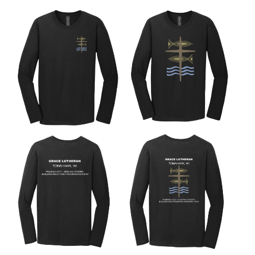 Black Grace Lutheran Long Sleeve T-Shirt