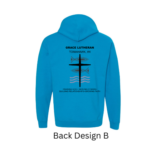 Sapphire Grace Lutheran Hoodie