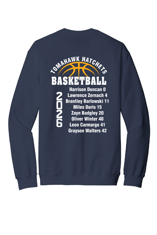State Bound Hatchet Hoops Crewneck