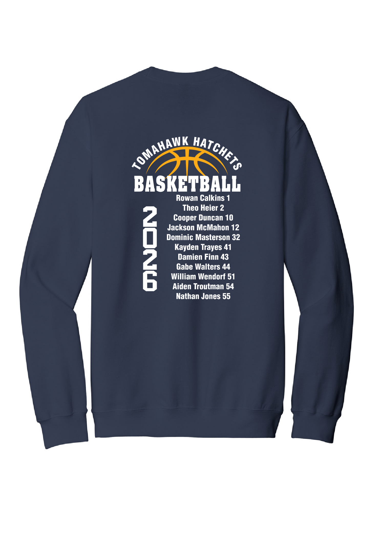 State Bound Hatchet Hoops Crewneck