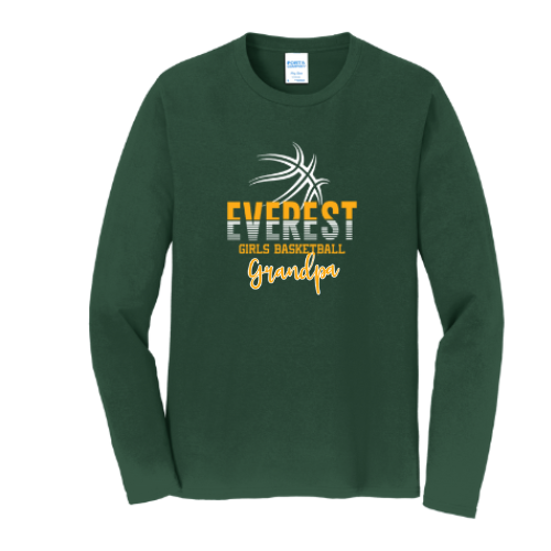 Everest Basketball Long Sleeve Grandpa Tee