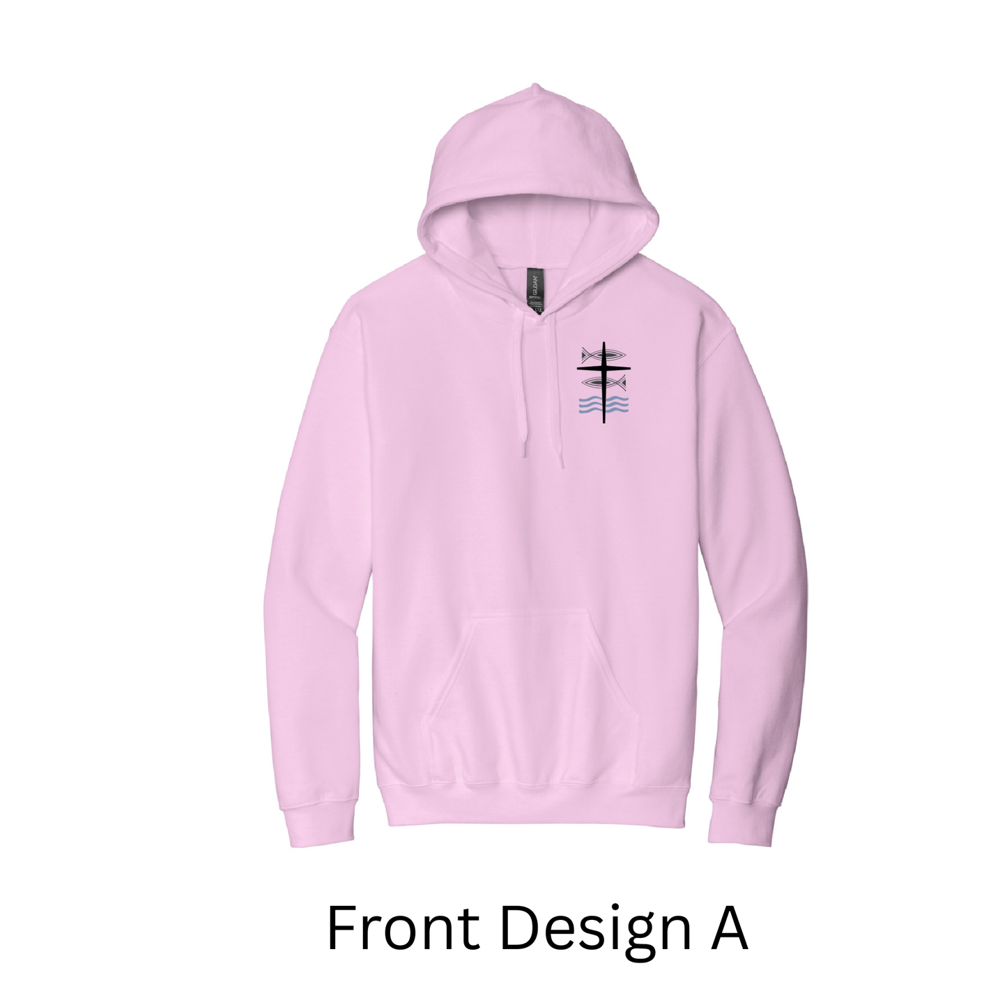 Light Pink Grace Lutheran Hoodie