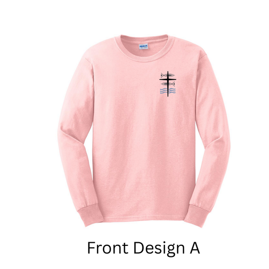 Pink Grace Lutheran Long Sleeve T-Shirt