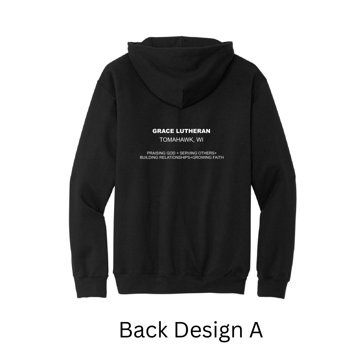 Black Grace Lutheran Hoodie