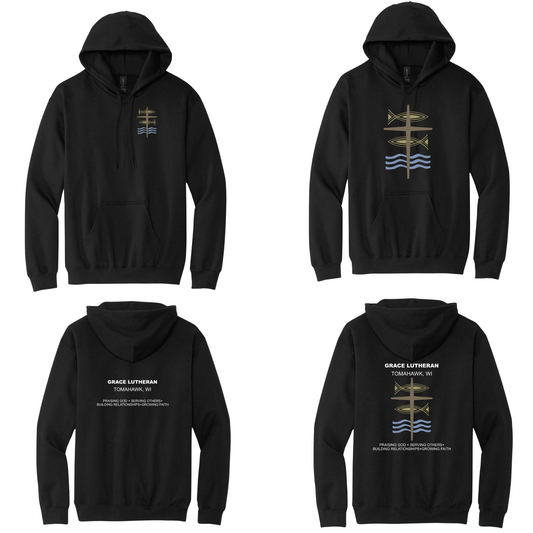 Black Grace Lutheran Hoodie