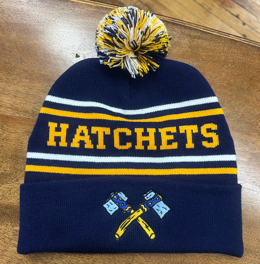 Knit Pom Pom Beanie
