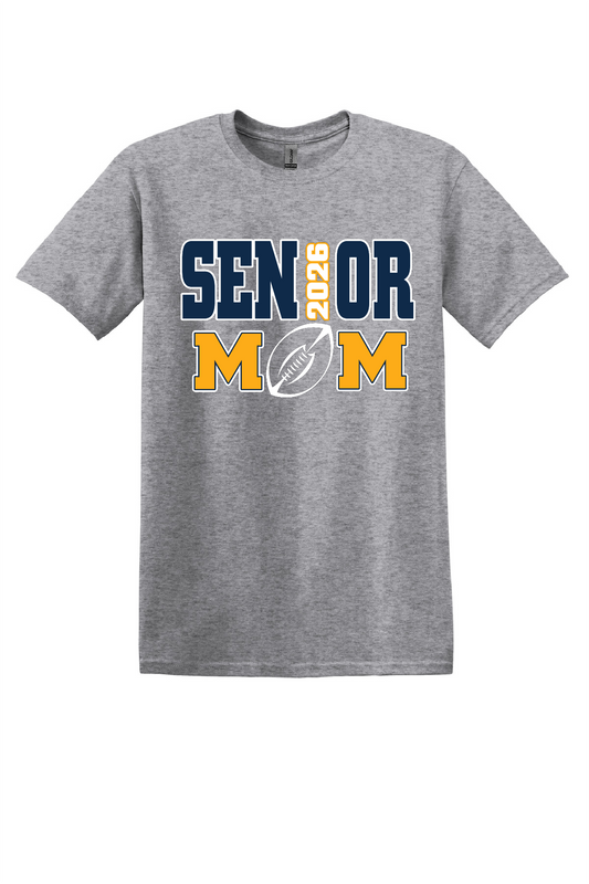 Football Senior Mom Tee