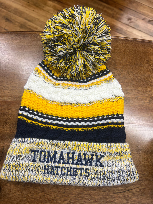 Tomahawk Hatchets Pom Pom Beanie