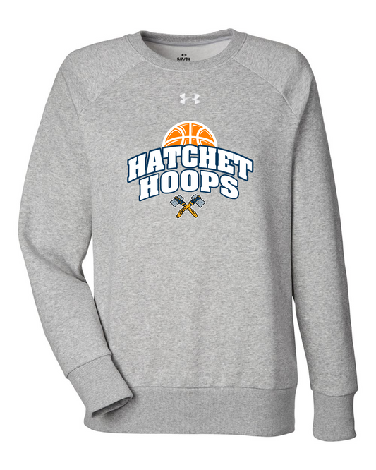 Ladies Hatchet Hoops UA Crewneck