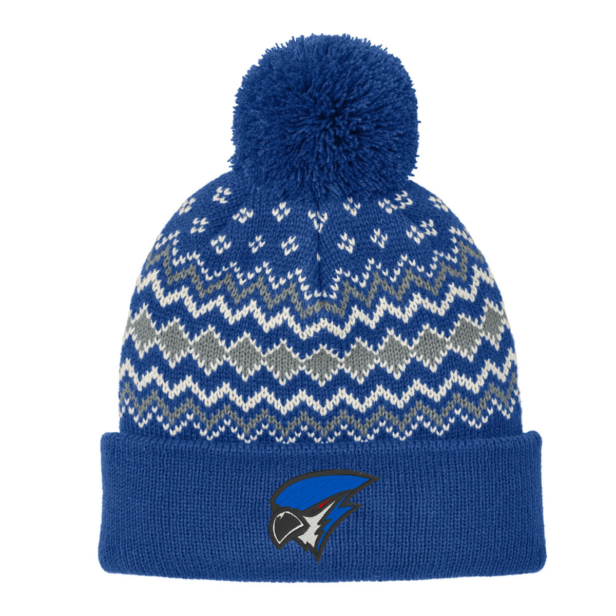 Merrill Bluejays Pom Pom Beanie