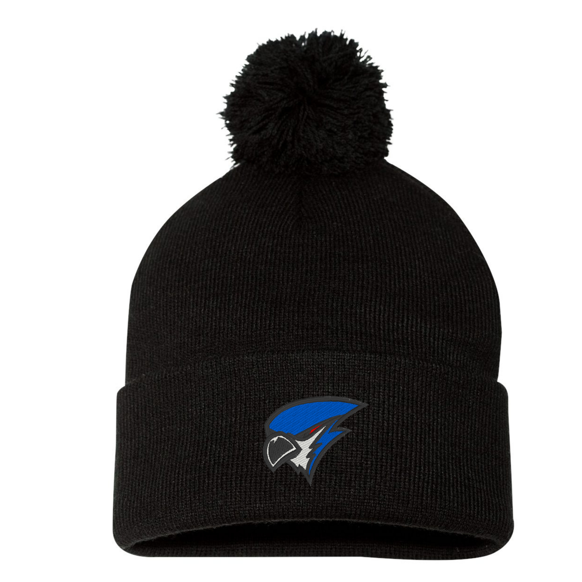 Merrill Bluejay Pom Pom Beanie