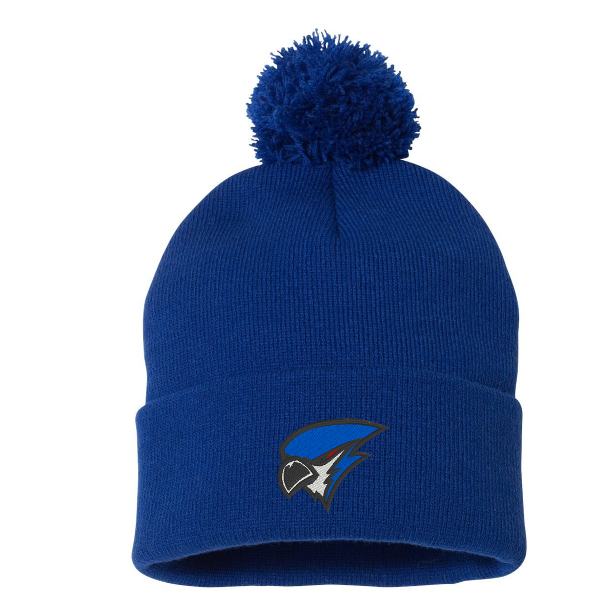 Merrill Bluejay Pom Pom Beanie