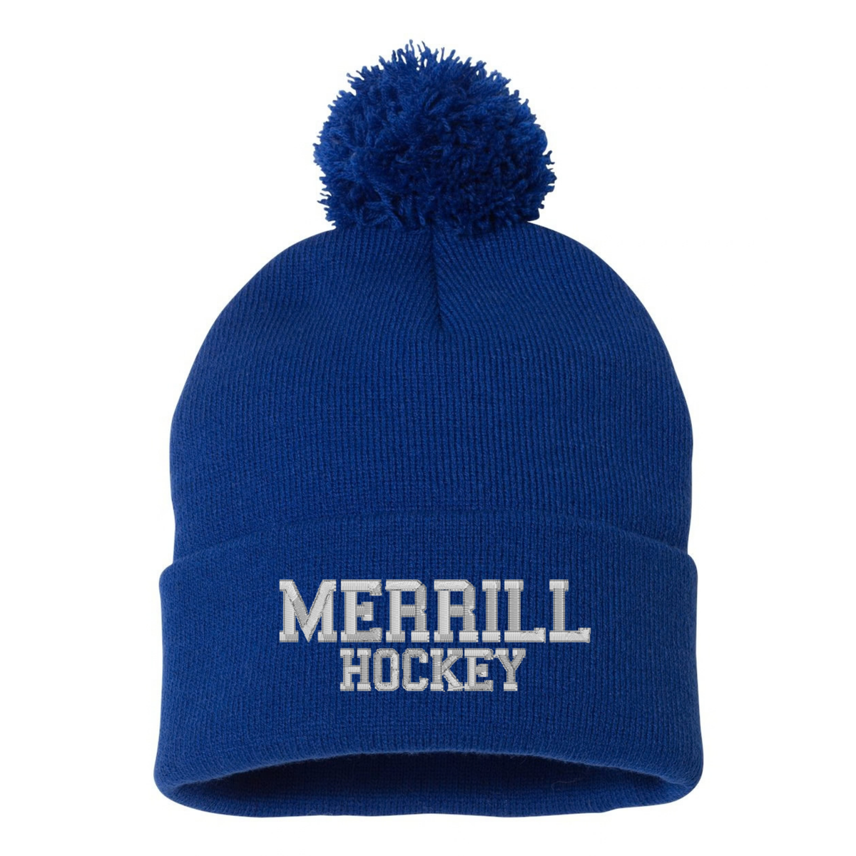 Merrill Hockey Pom Pom Beanie