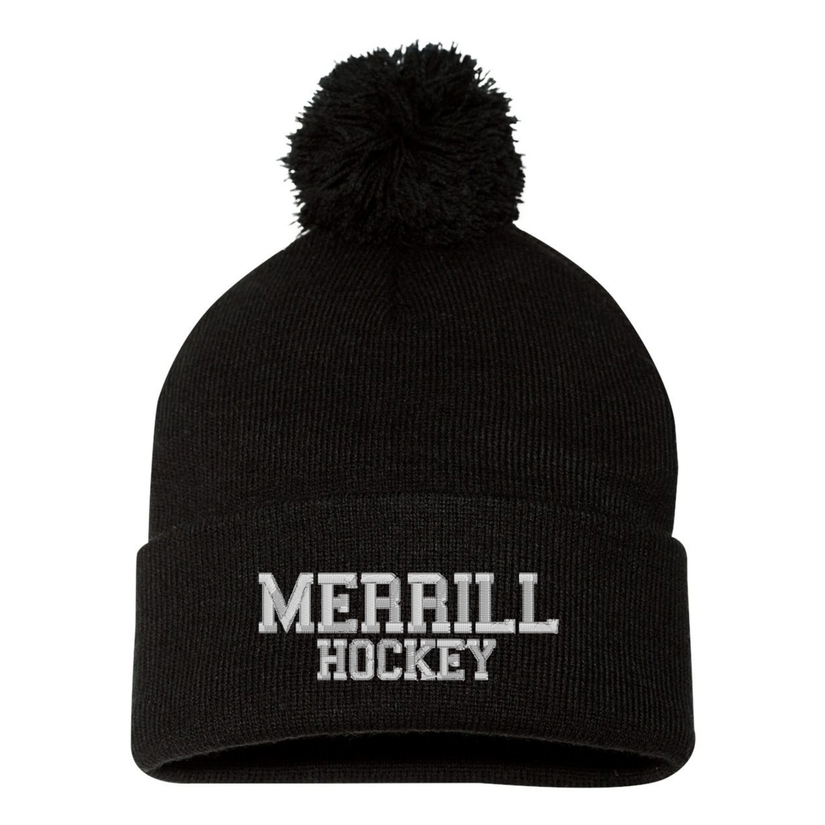 Merrill Hockey Pom Pom Beanie