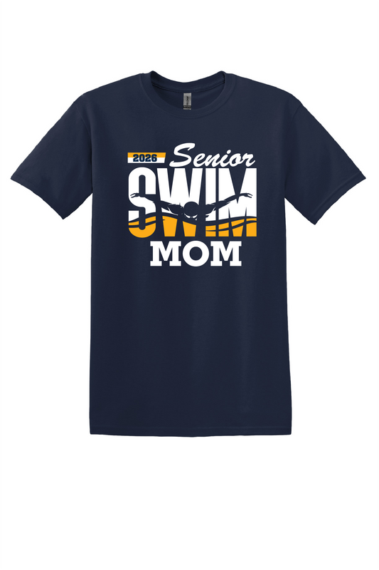Swim Senior Mom Tee